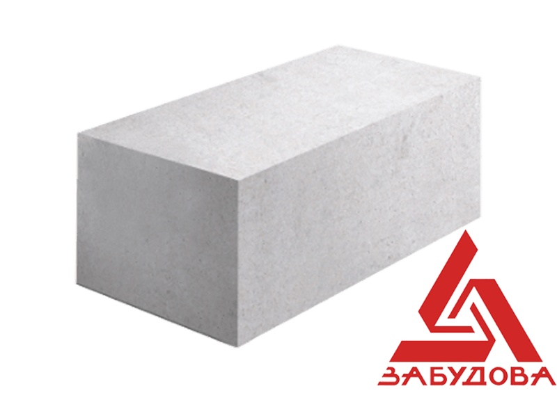 Газобетонный блок Забудова D500 625x100x250